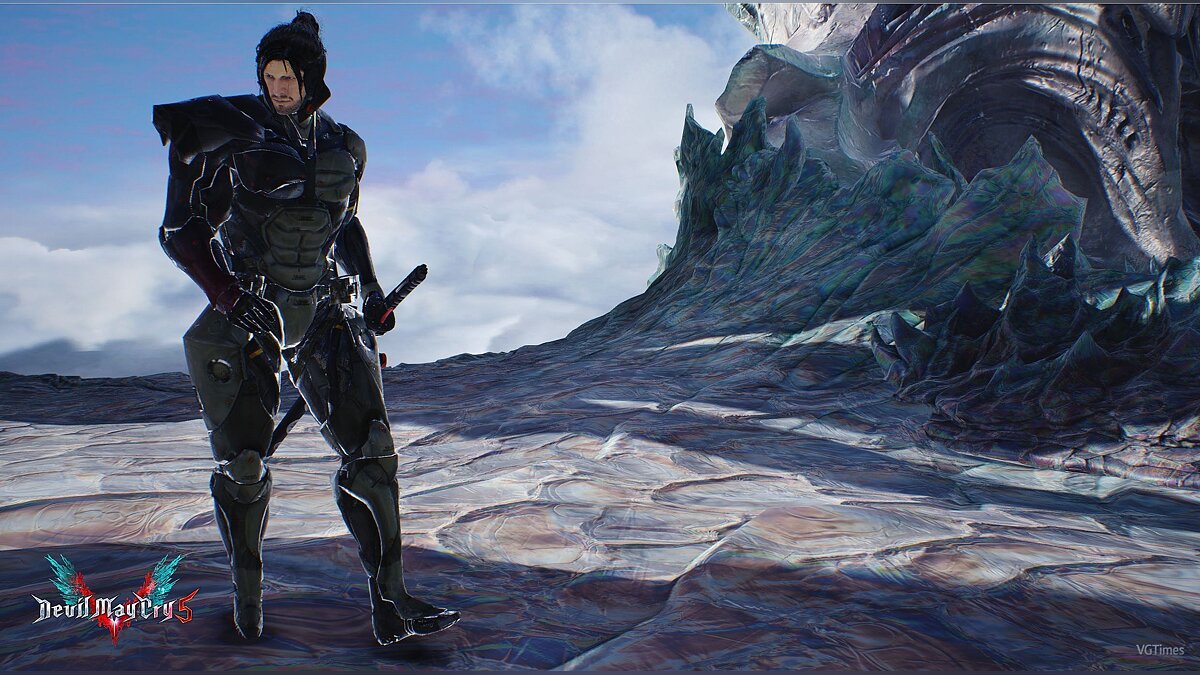 Devil May Cry 5 — Сэм из Metal Gear Rising: Revengeance