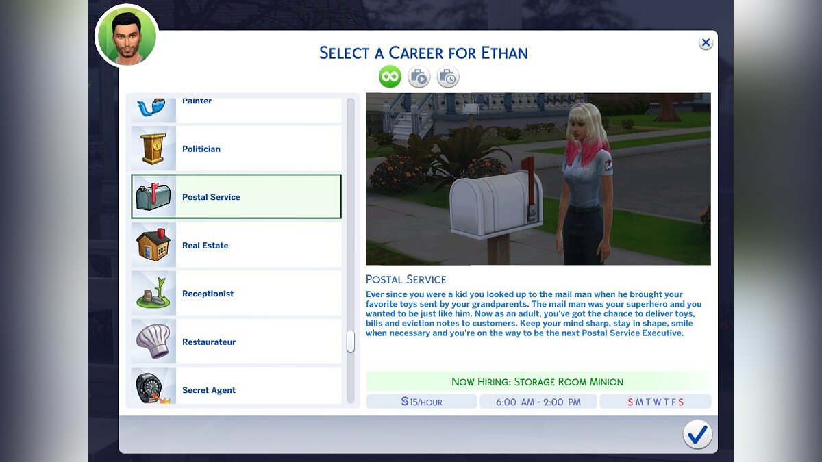 The Sims 4 — Карьера почтальона (16.03.2020)