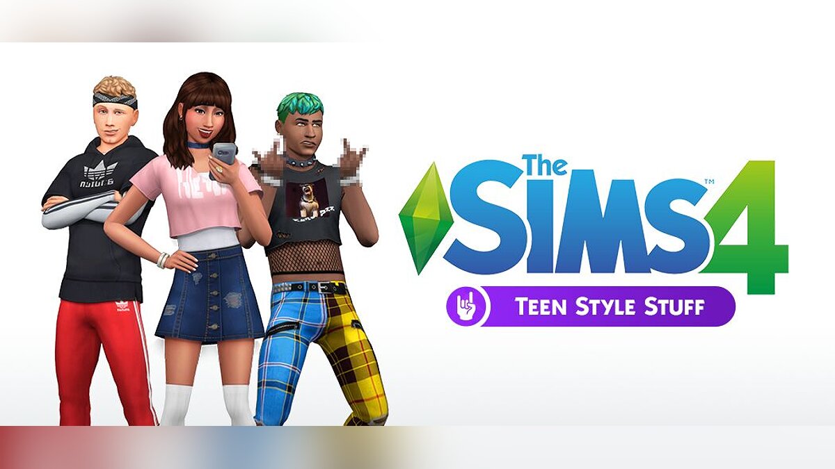 The Sims 4 — Подростковый стиль одежды
