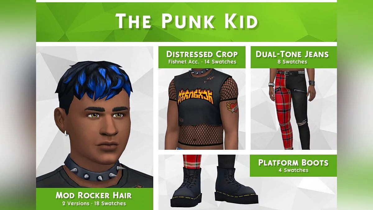 The Sims 4 — Подростковый стиль одежды