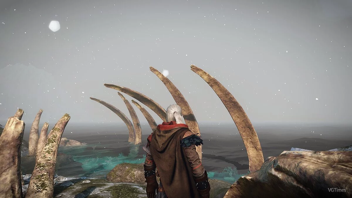 The Witcher 3: Wild Hunt — Зимняя погода на Островах Скеллиге