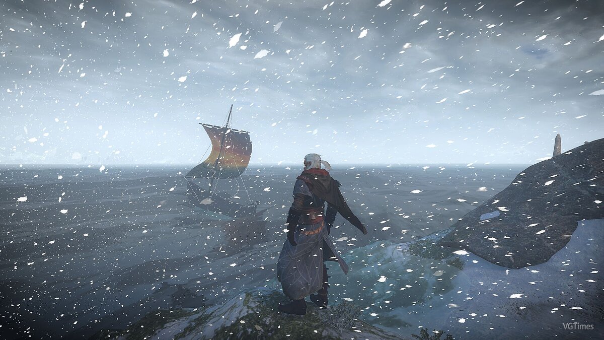 The Witcher 3: Wild Hunt — Зимняя погода на Островах Скеллиге