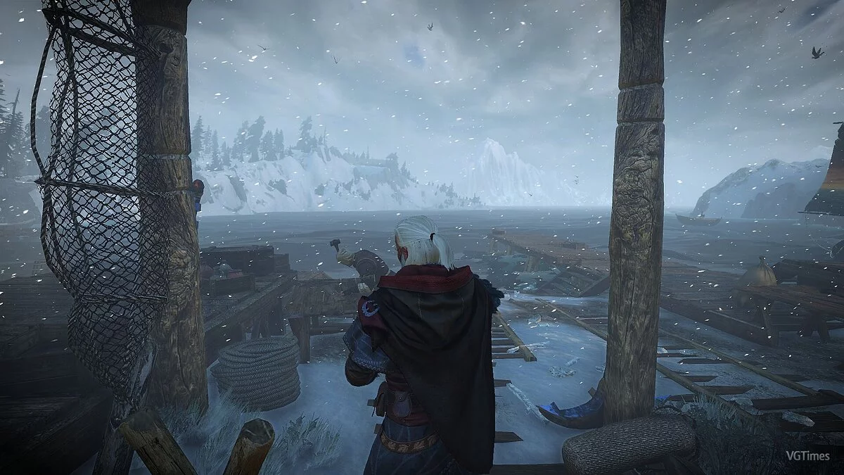 The Witcher 3: Wild Hunt — Зимняя погода на Островах Скеллиге