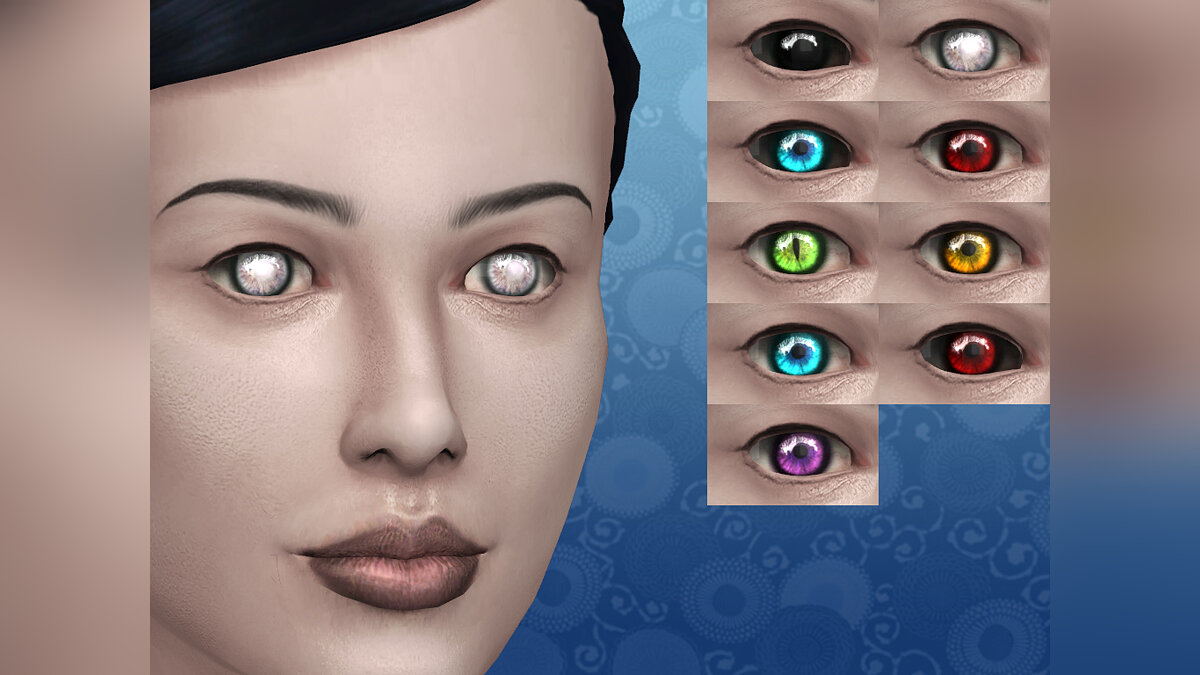 The Sims 4 — Выразительные вампирские глаза