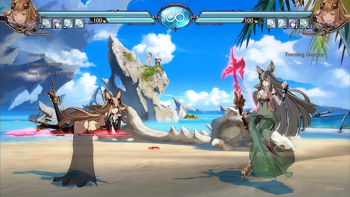 Granblue Fantasy: Versus — Сексуализированный наряд Metera