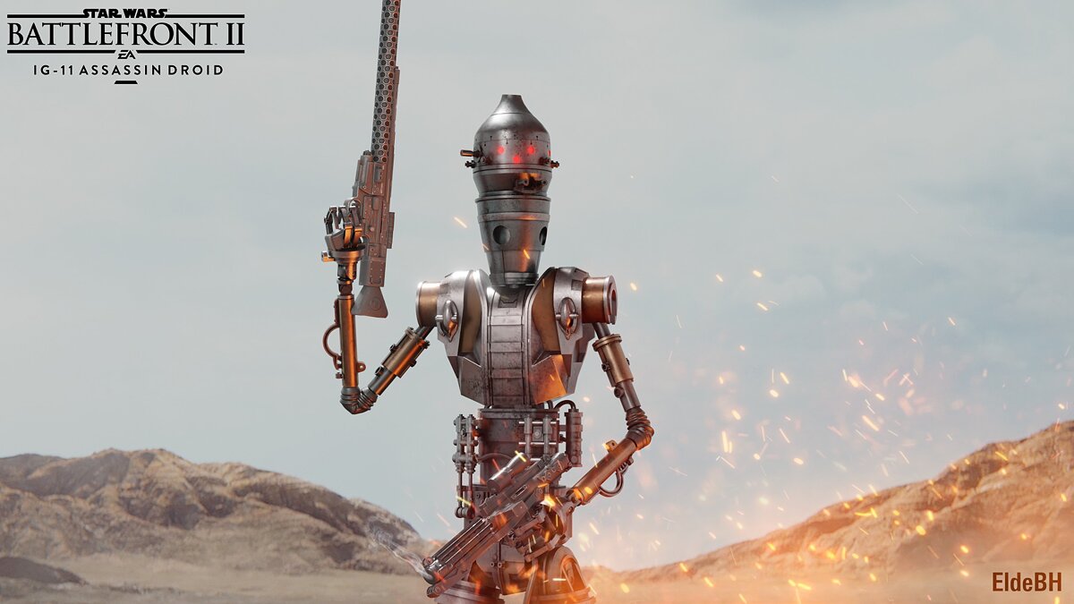 Star Wars: Battlefront 2 — IG-11 дроид-убийца