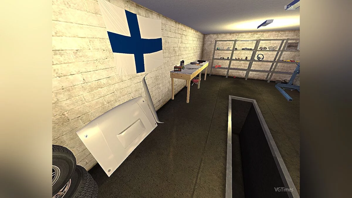 My Summer Car — Сохранение (Бандитская сатсума, бусик у дома, весь тюн в гараже)