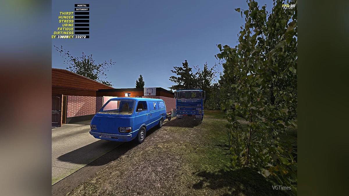 My Summer Car — Сохранение (Бандитская сатсума, бусик у дома, весь тюн в гараже)