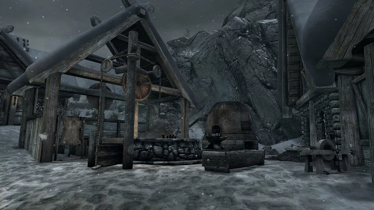 Elder Scrolls 5: Skyrim Special Edition — Улучшенная деревня Скаал