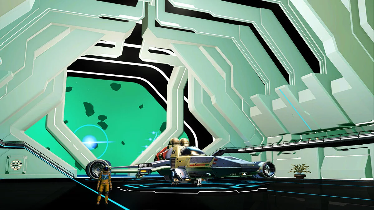 No Man&#039;s Sky — Новый дизайн космических станций