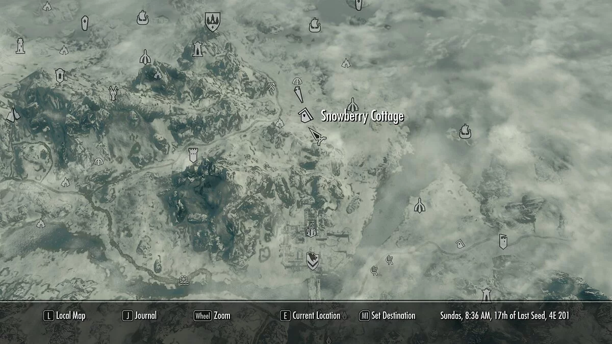 The Elder Scrolls 5: Skyrim Legendary Edition — Небольшой дом недалеко от Винтерхолда