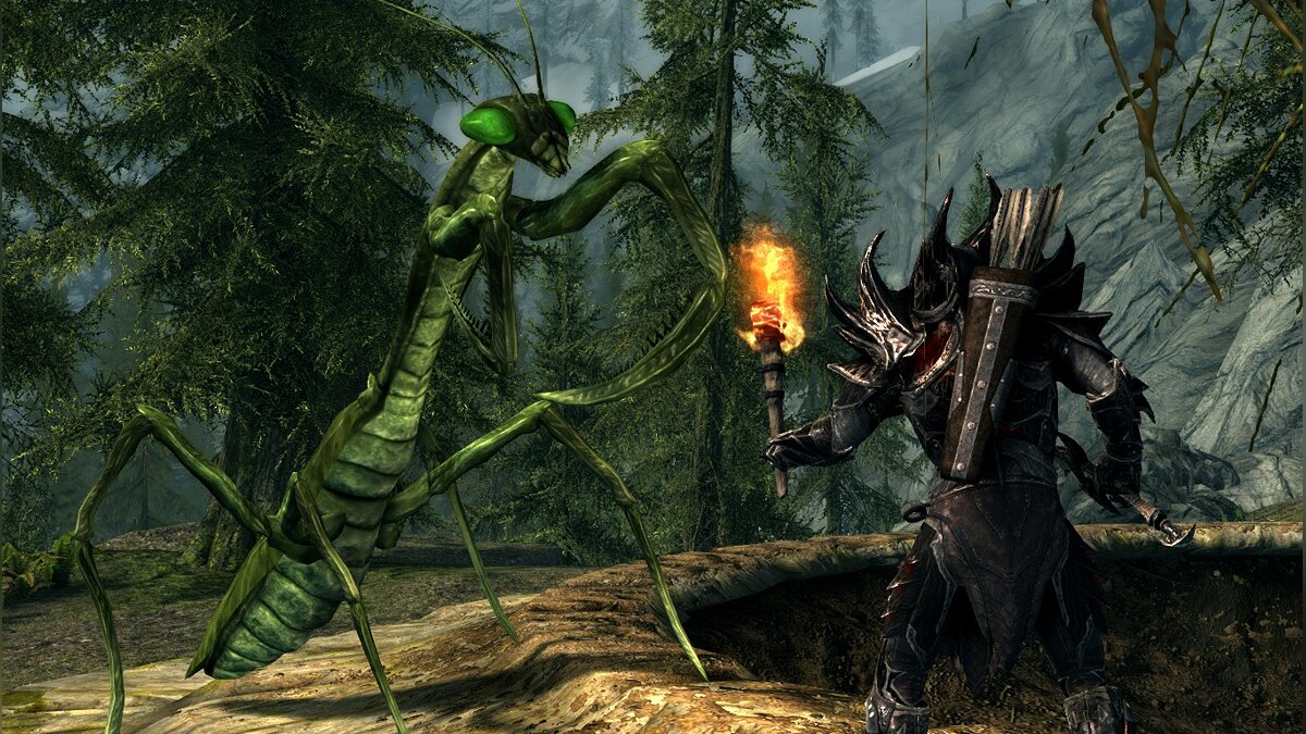 Elder Scrolls 5: Skyrim Special Edition — Гигантский богомол