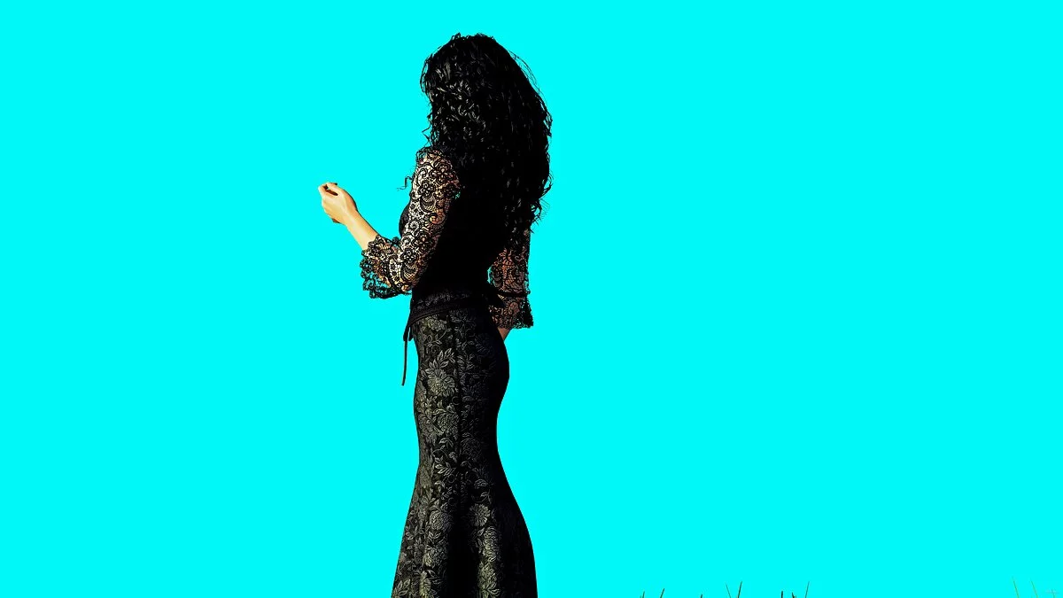 The Witcher 3: Wild Hunt — Новые кудрявые волосы и кружевное платье для Йеннифэр