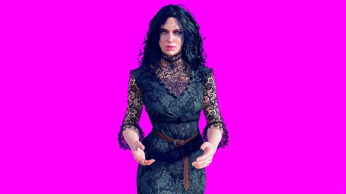 The Witcher 3: Wild Hunt — Новые кудрявые волосы и кружевное платье для Йеннифэр