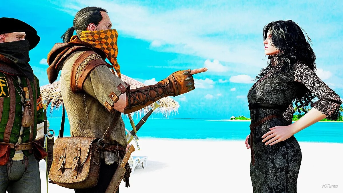 The Witcher 3: Wild Hunt — Новые кудрявые волосы и кружевное платье для Йеннифэр