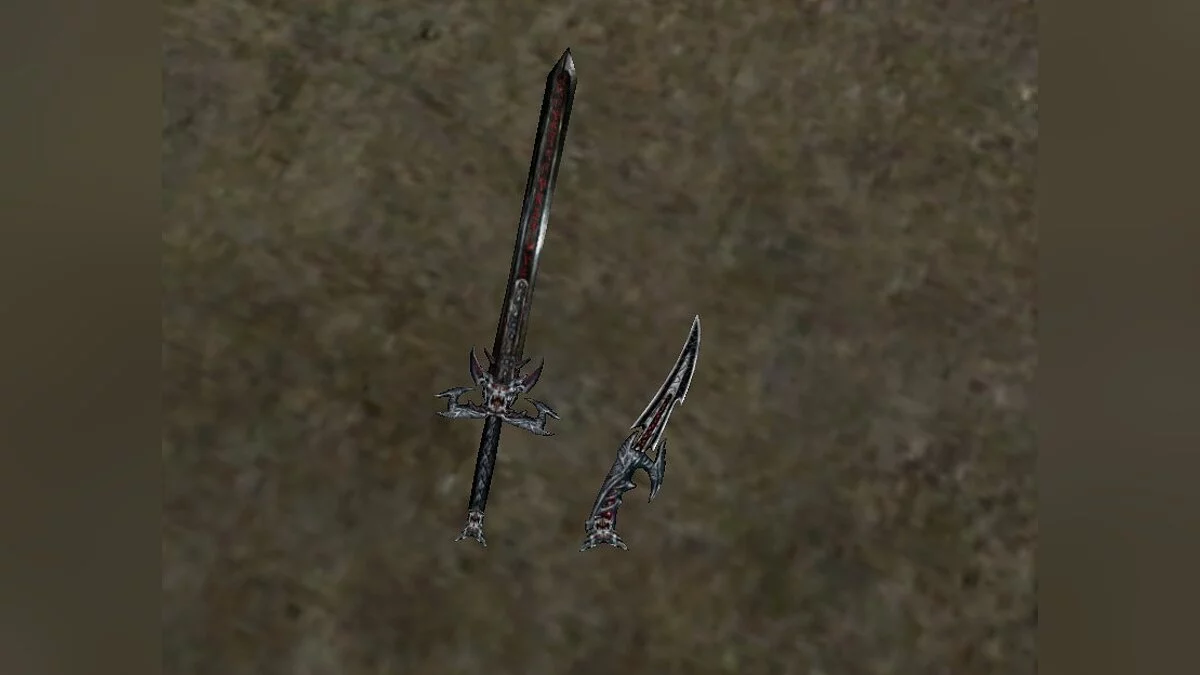 The Elder Scrolls Online: Morrowind — Новый дизайн даэдрического длинного меча и кинжала