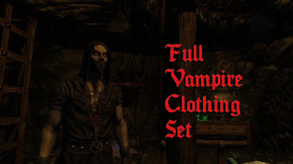 Elder Scrolls 5: Skyrim Special Edition — Полный комплект одежды для вампиров