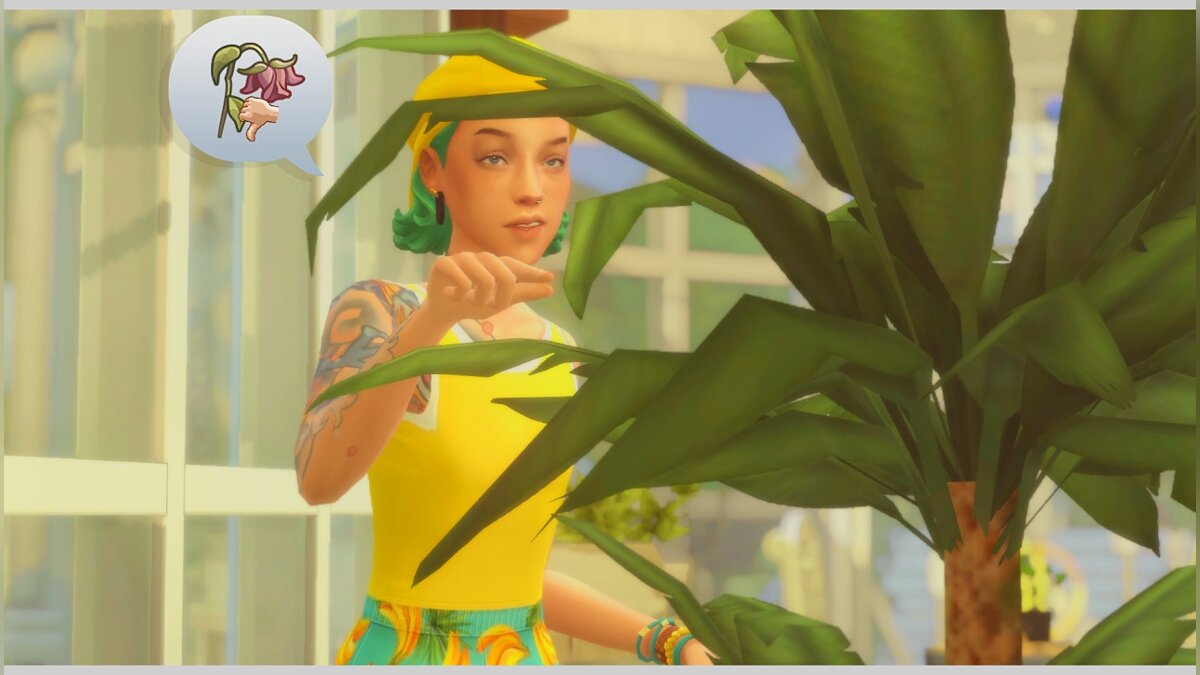 The Sims 4 — Уход за комнатными растениями
