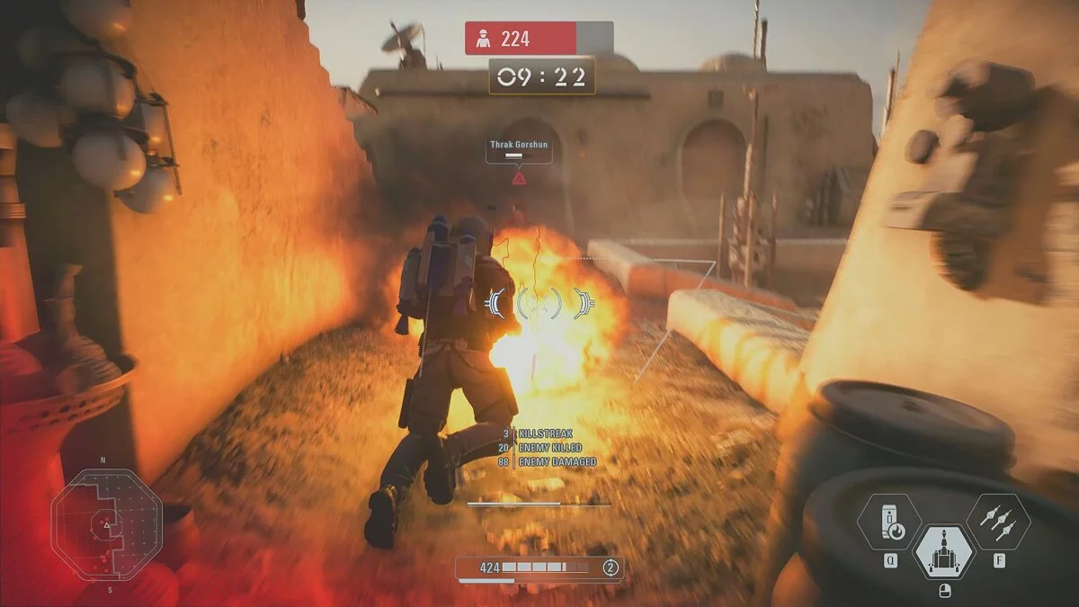 Star Wars: Battlefront 2 — Огнемет Фетта
