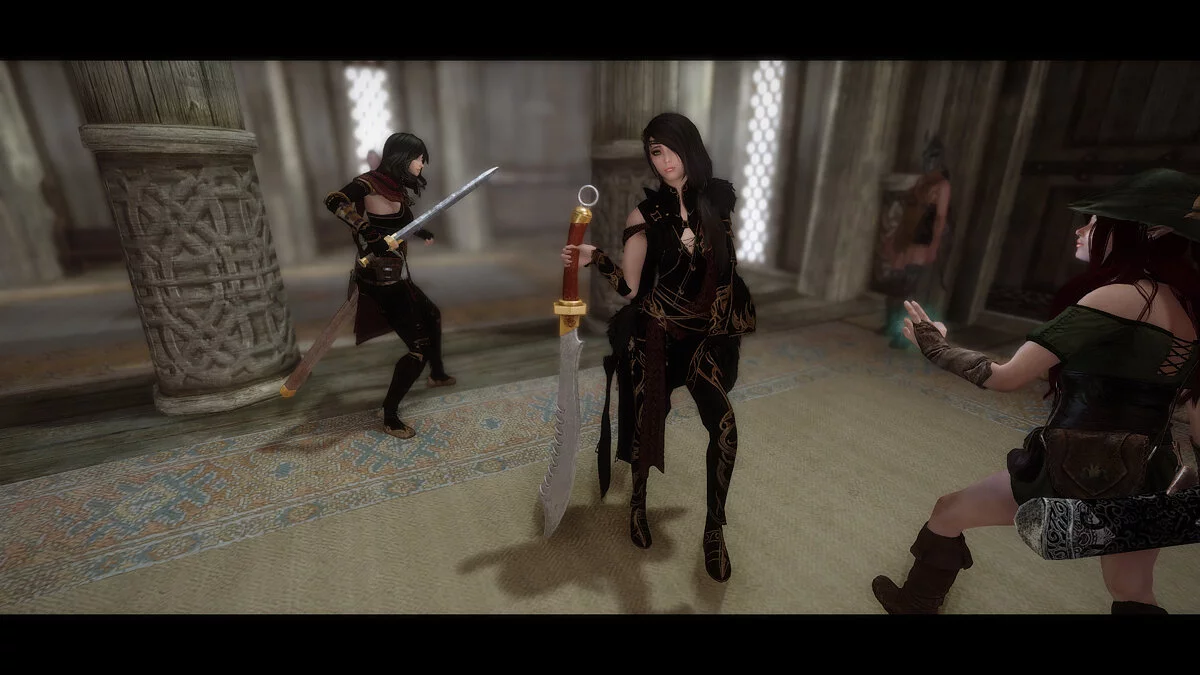 The Elder Scrolls 5: Skyrim Legendary Edition — Меч "9 колец Дао"