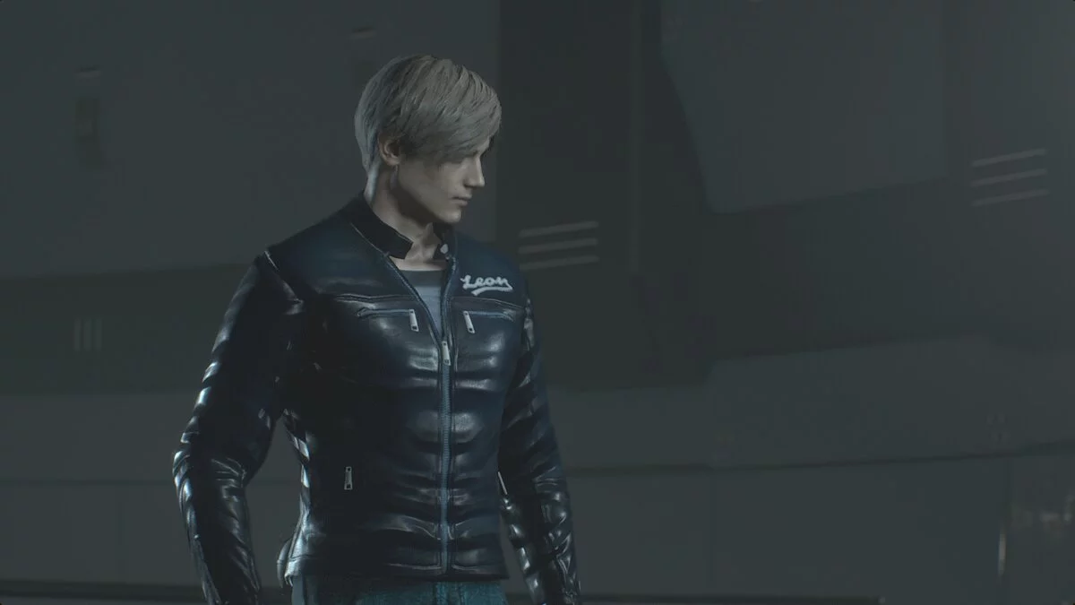 Resident Evil 2 — Классическая куртка с черепом для Леона