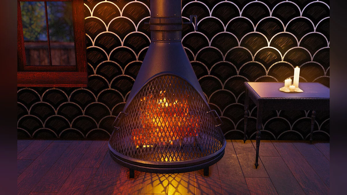 Fallout 76 — Чистый неповрежденный современный камин