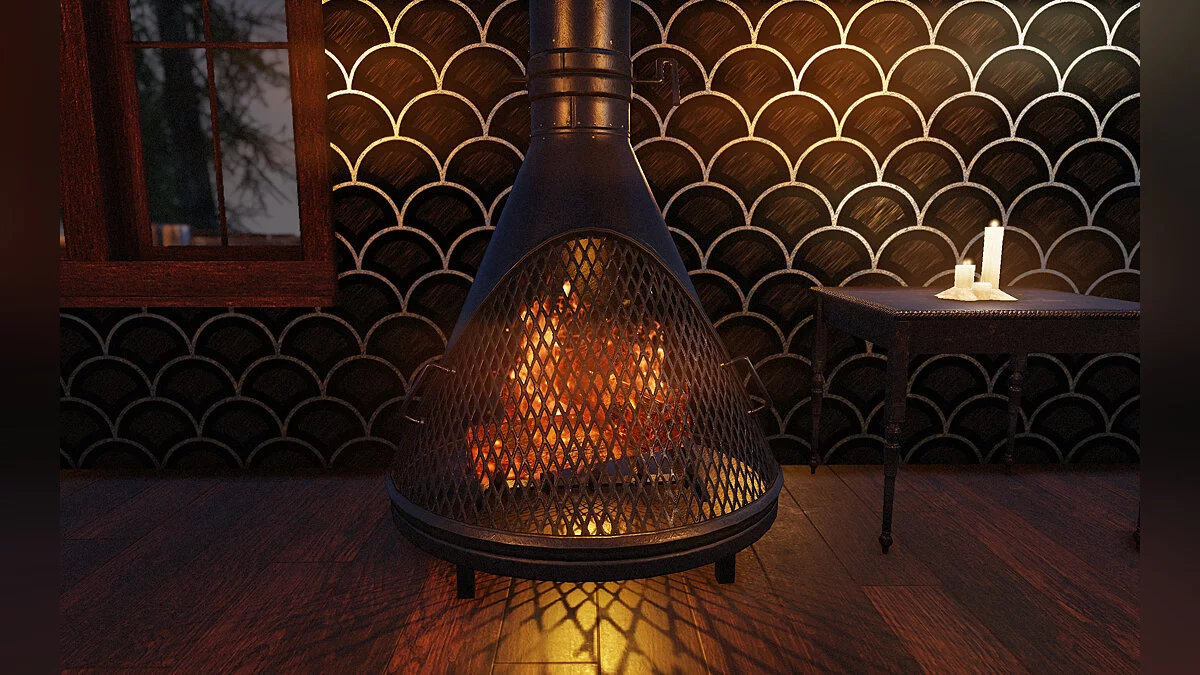 Fallout 76 — Чистый неповрежденный современный камин