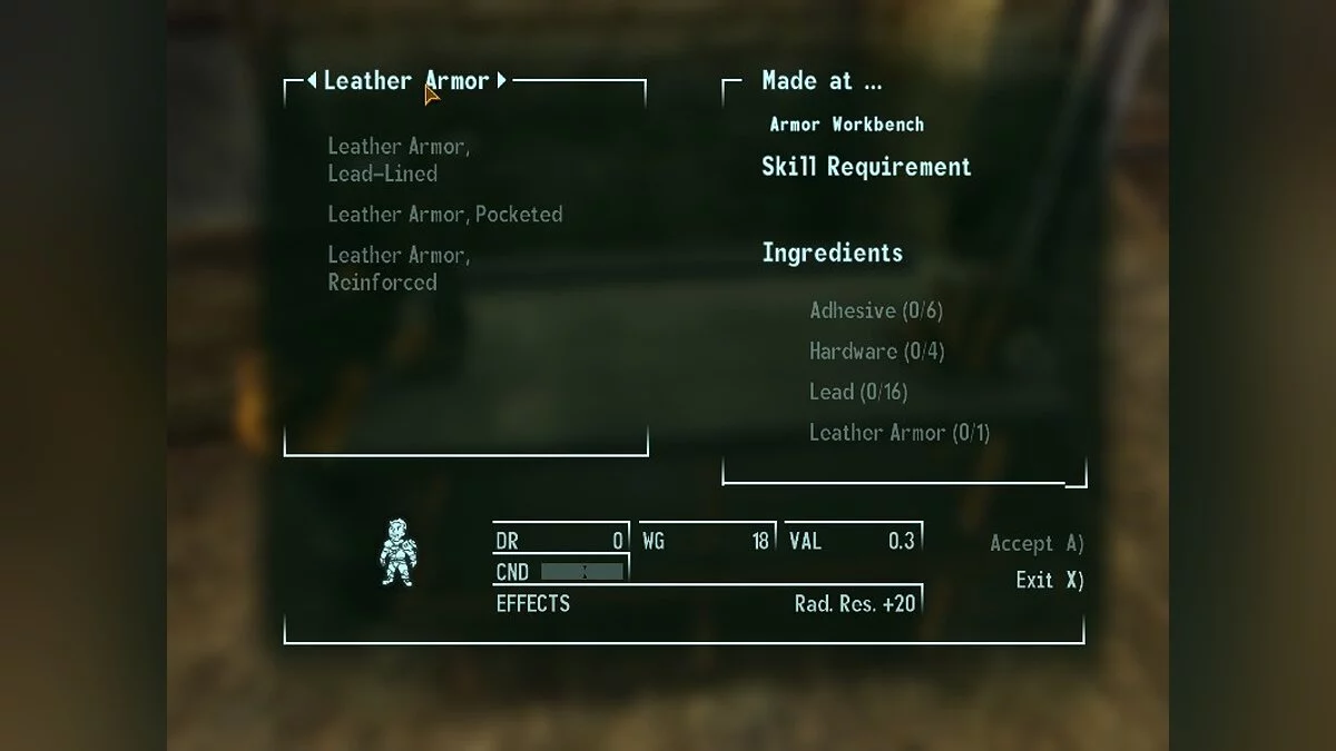 Fallout: New Vegas — Новая система крафта из Fallout 4