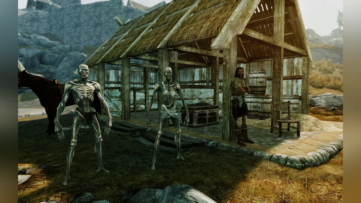 Elder Scrolls 5: Skyrim Special Edition — Ездовой драугр