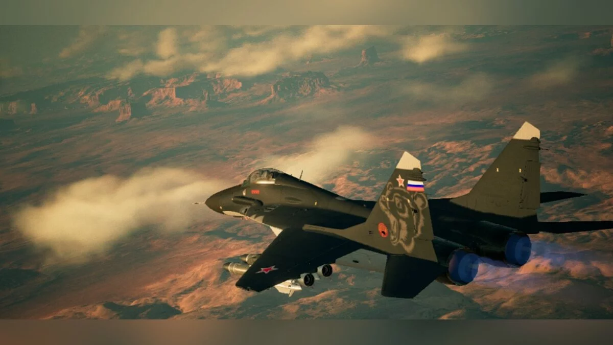 Ace Combat 7: Skies Unknown — Новые раскраски для МиГ-29А