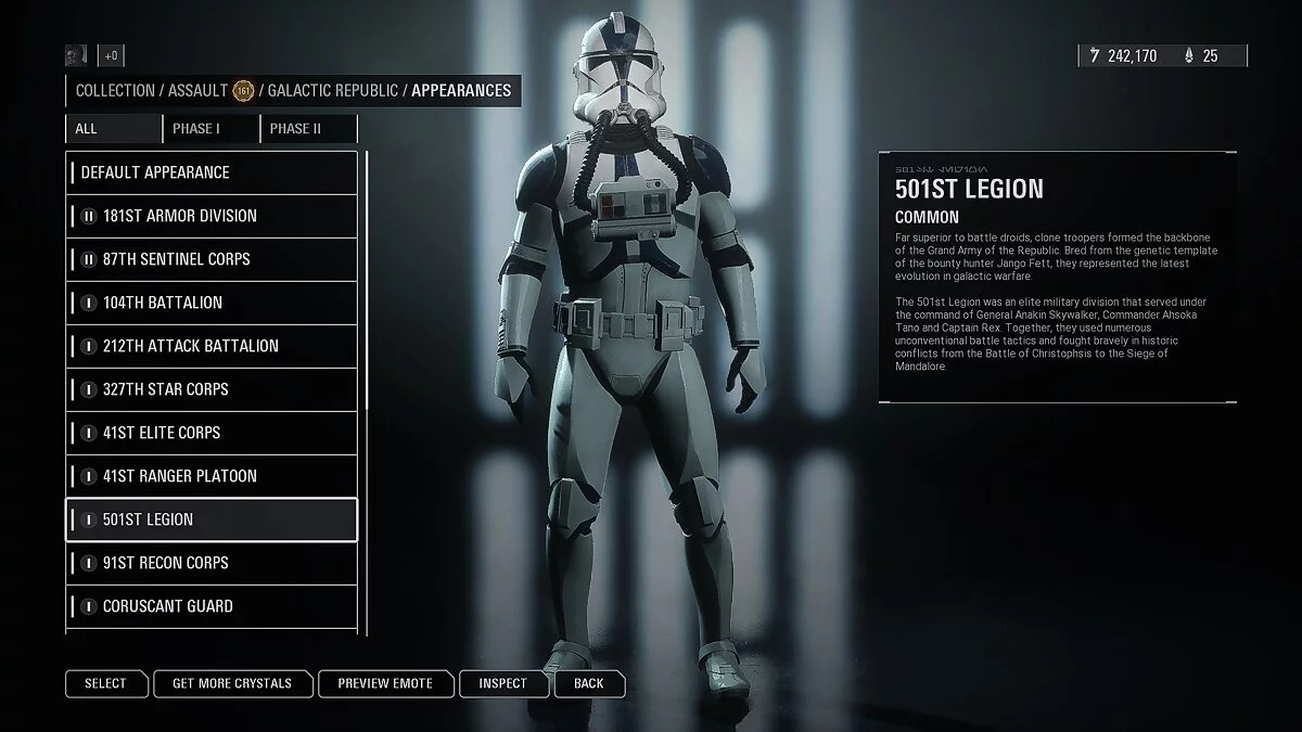 Star Wars: Battlefront 2 — 501 легион