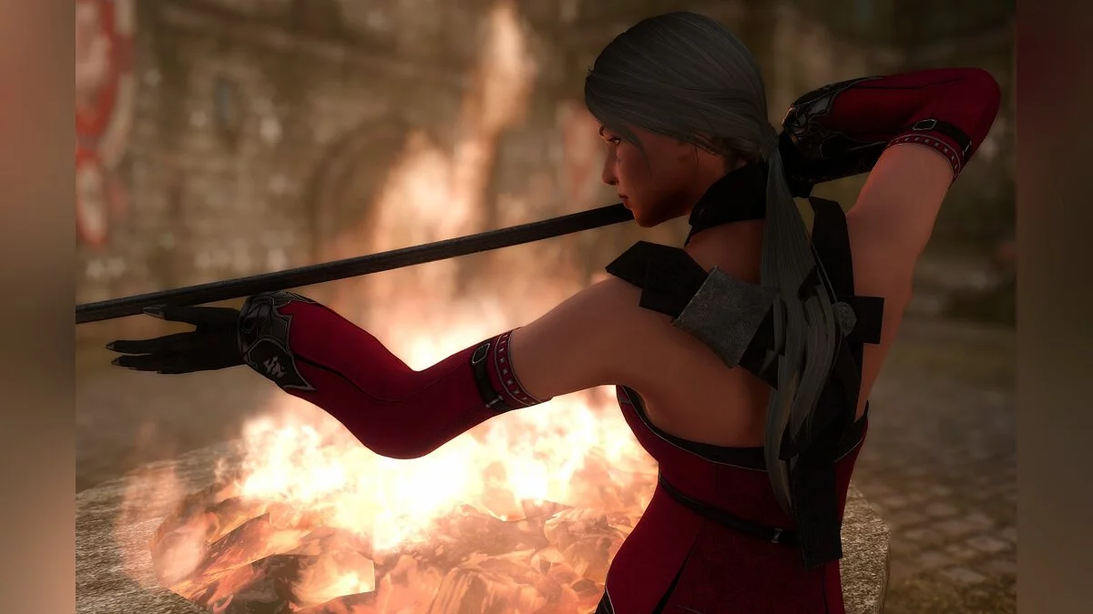 Elder Scrolls 5: Skyrim Special Edition — Компаньон Моника