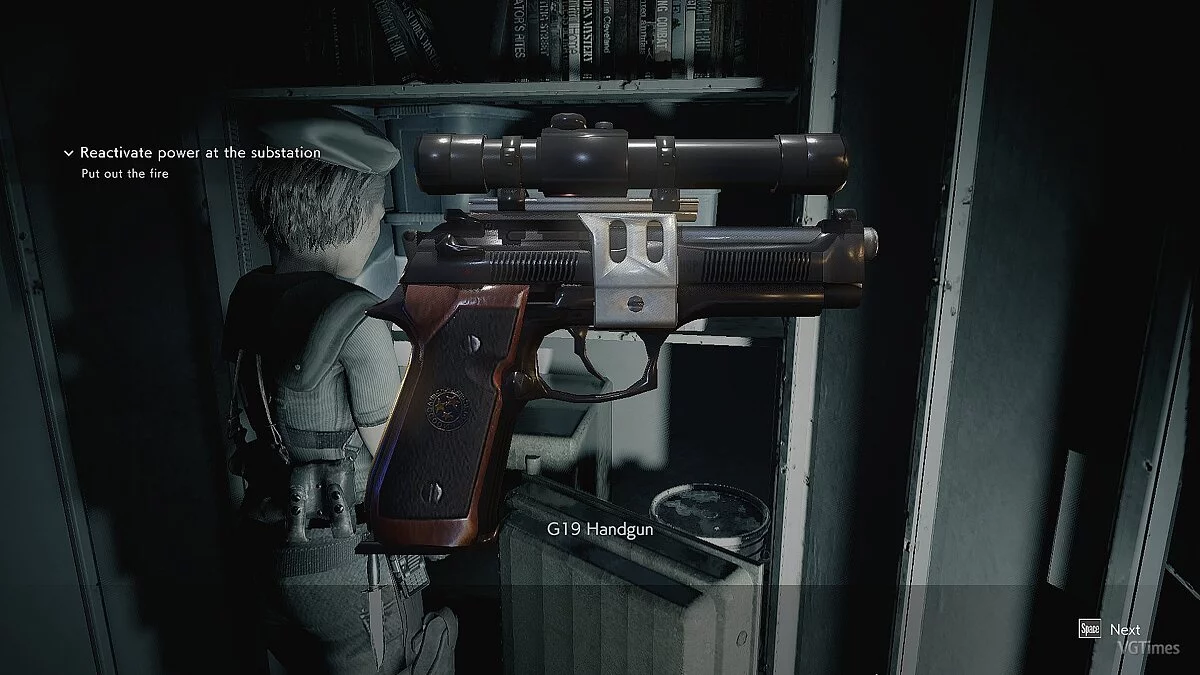 Resident Evil 3 — Пистолет Samurai Edge