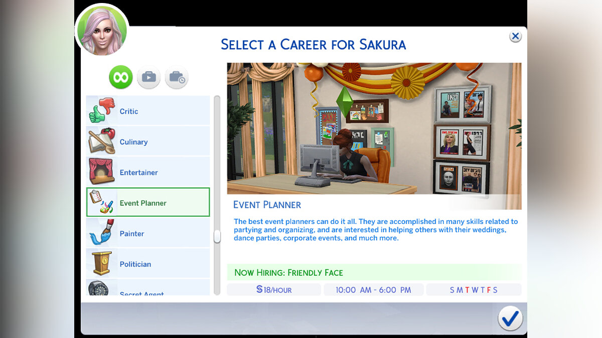 The Sims 4 — Карьера организатора мероприятий (25.03.2020)