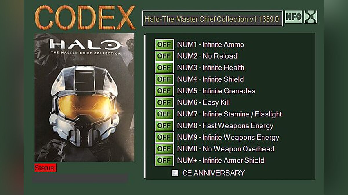 Halo: Combat Evolved Anniversary — Трейнер (+11) [1.1389.0.0]