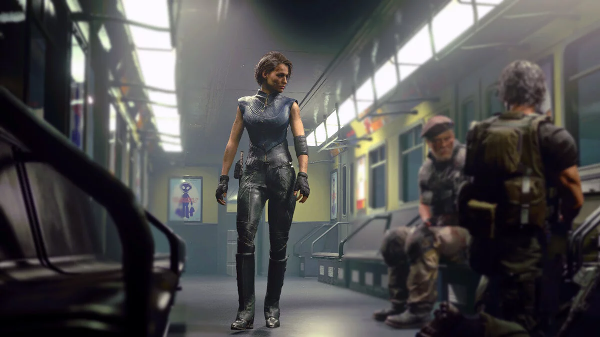 Resident Evil 3 — Новый костюм и катана