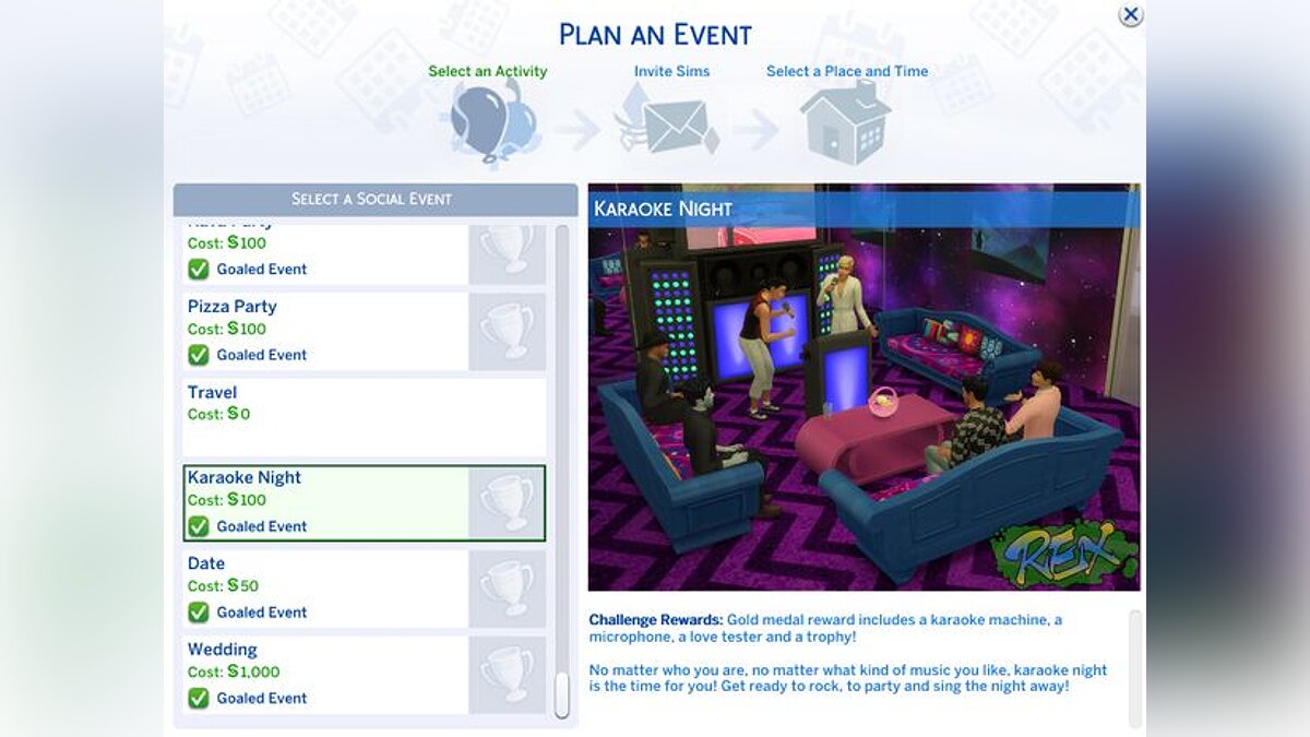 The Sims 4 — Ночь караоке
