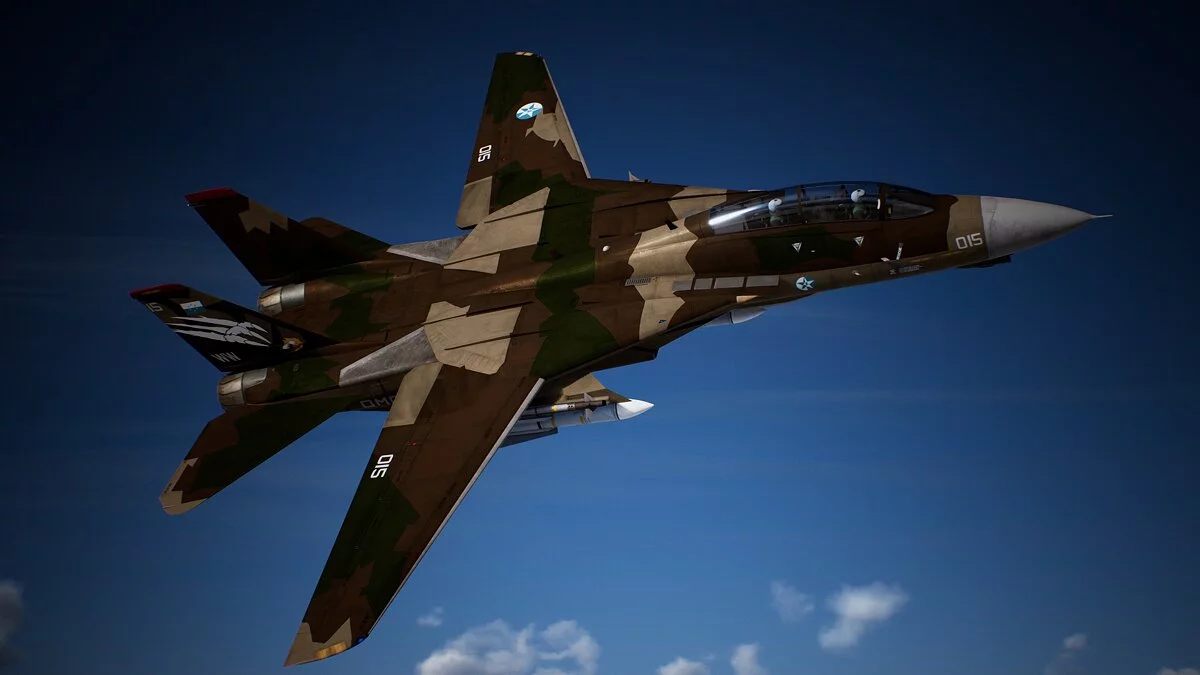 Ace Combat 7: Skies Unknown — Коричневый камуфляж для F-14D