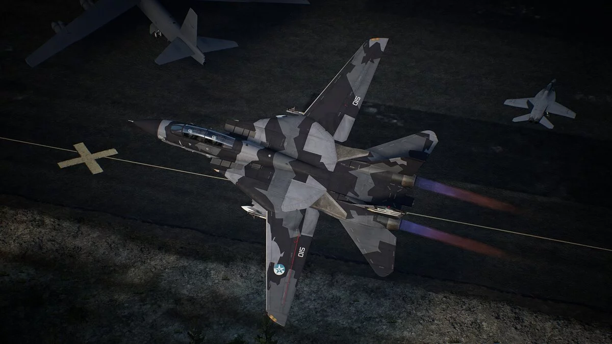 Ace Combat 7: Skies Unknown — Серый камуфляж для F-14D 