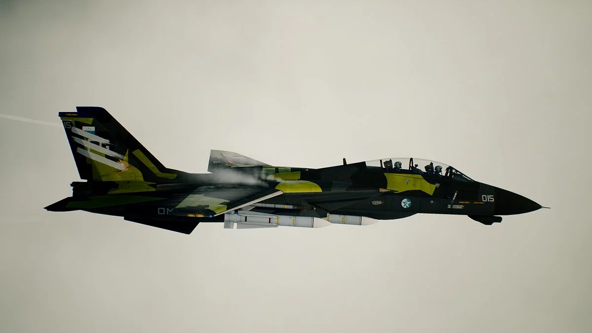 Ace Combat 7: Skies Unknown — Желтый камуфляж для F-14D