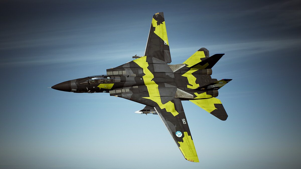 Ace Combat 7: Skies Unknown — Желтый камуфляж для F-14D