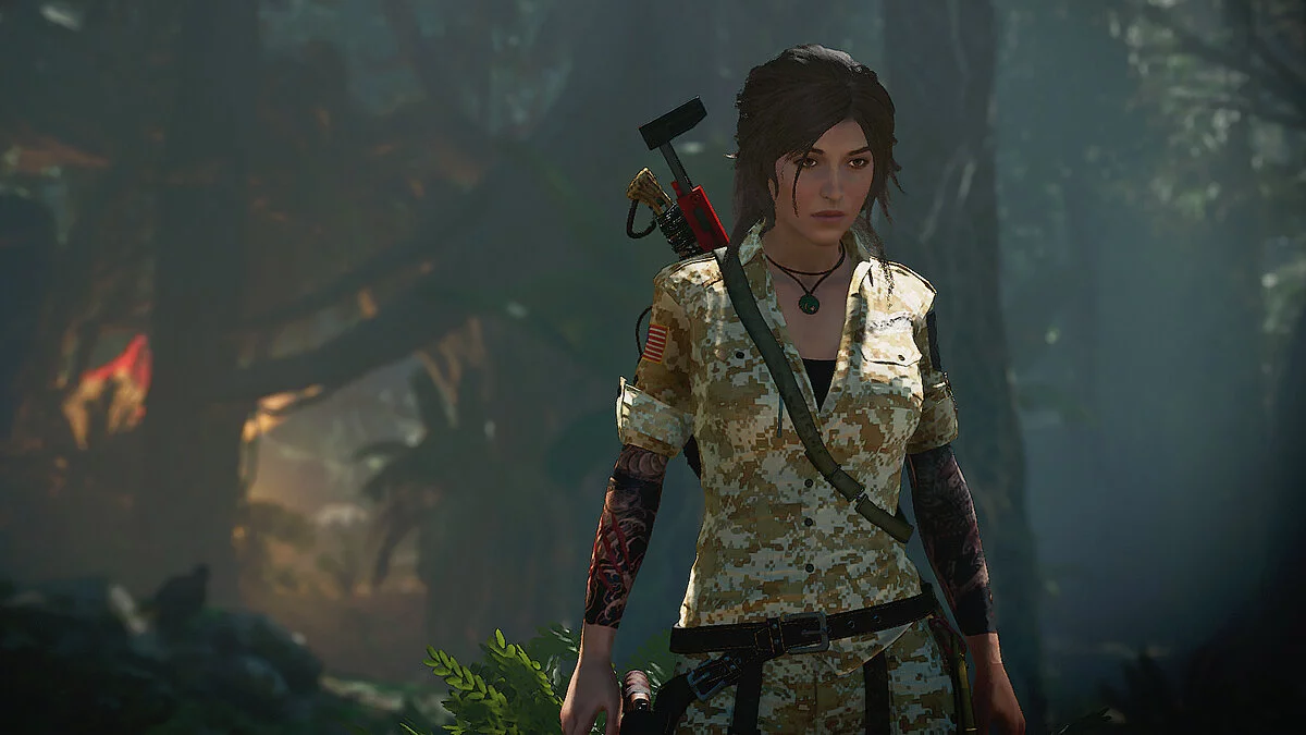 Shadow of the Tomb Raider — Армейская форма