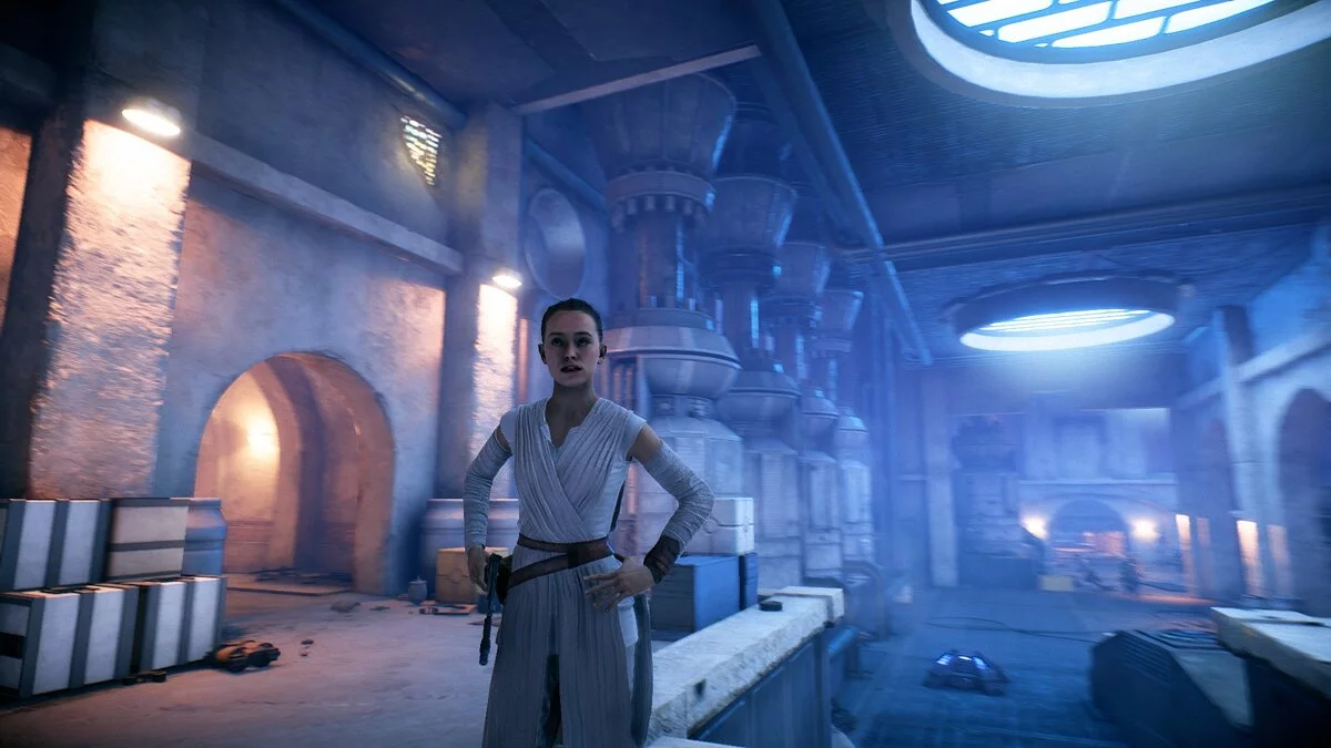 Star Wars: Battlefront 2 — Рей с Бластером