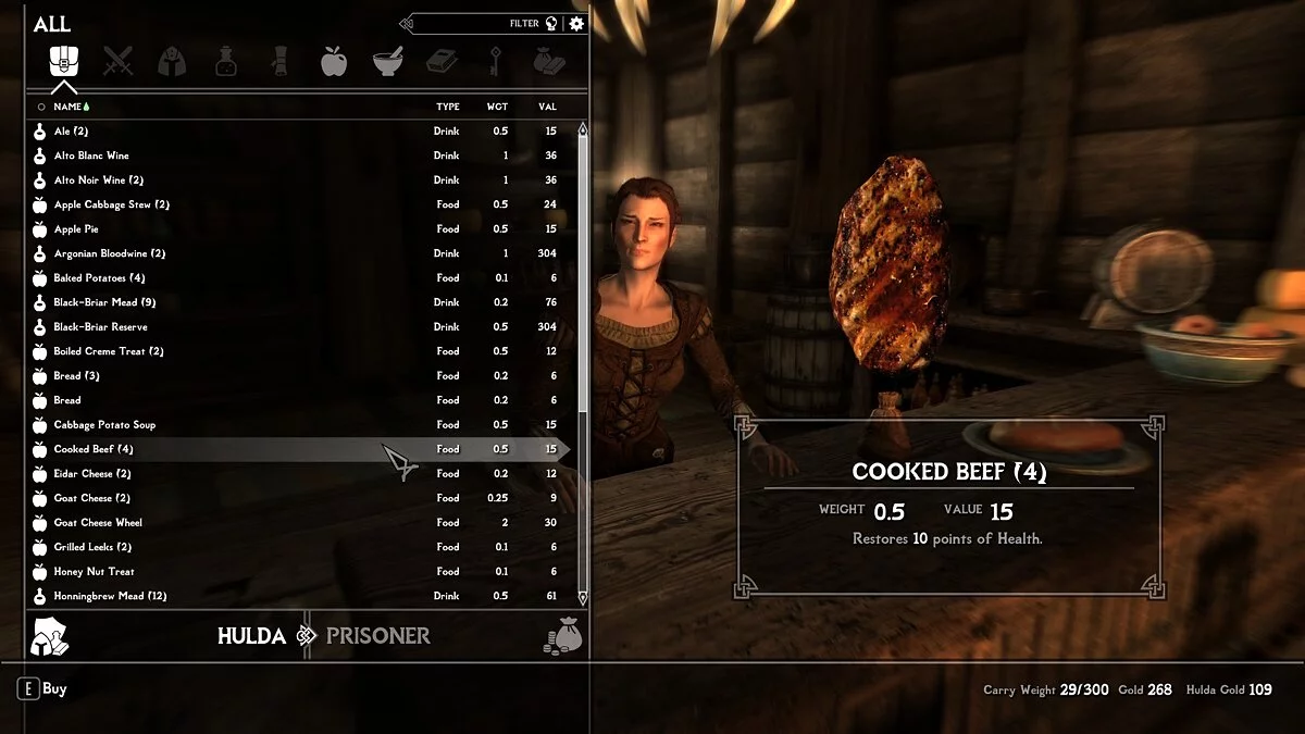 Elder Scrolls 5: Skyrim Special Edition — Разнообразные товары у торговцев