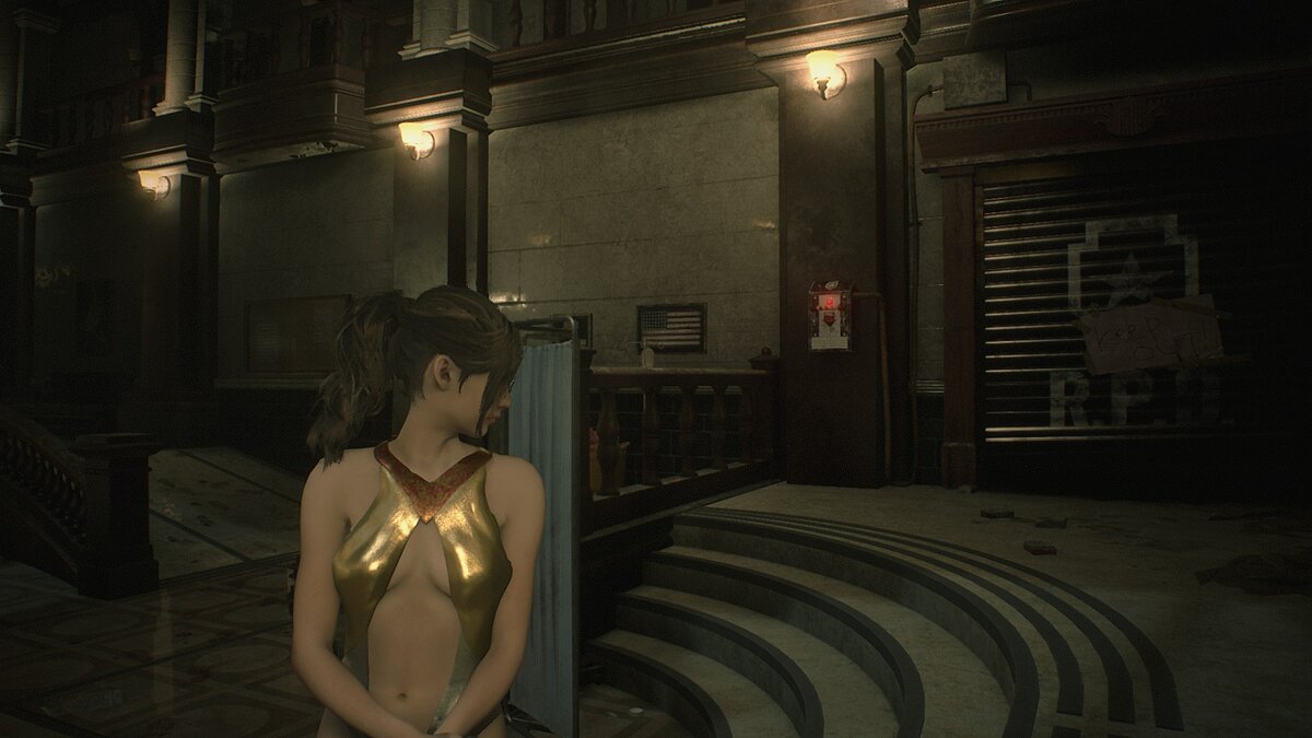 Resident Evil 2 — Блестящий сексуальный купальник