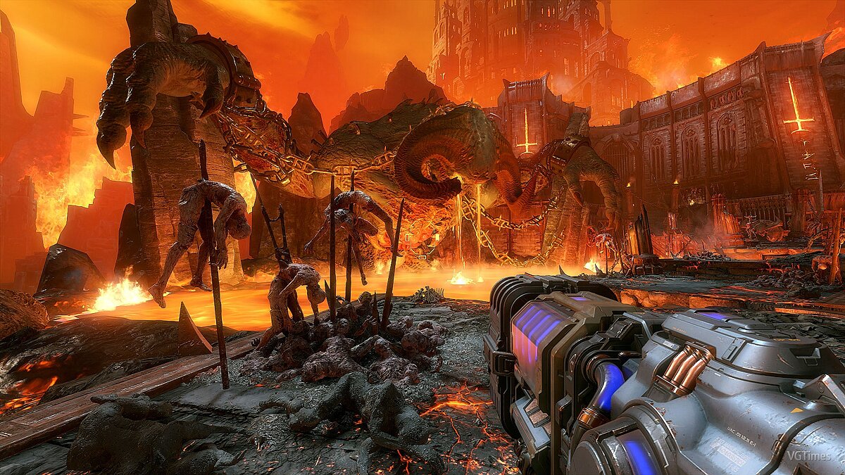 Doom Eternal — Улучшенная графика даже на средних ПК