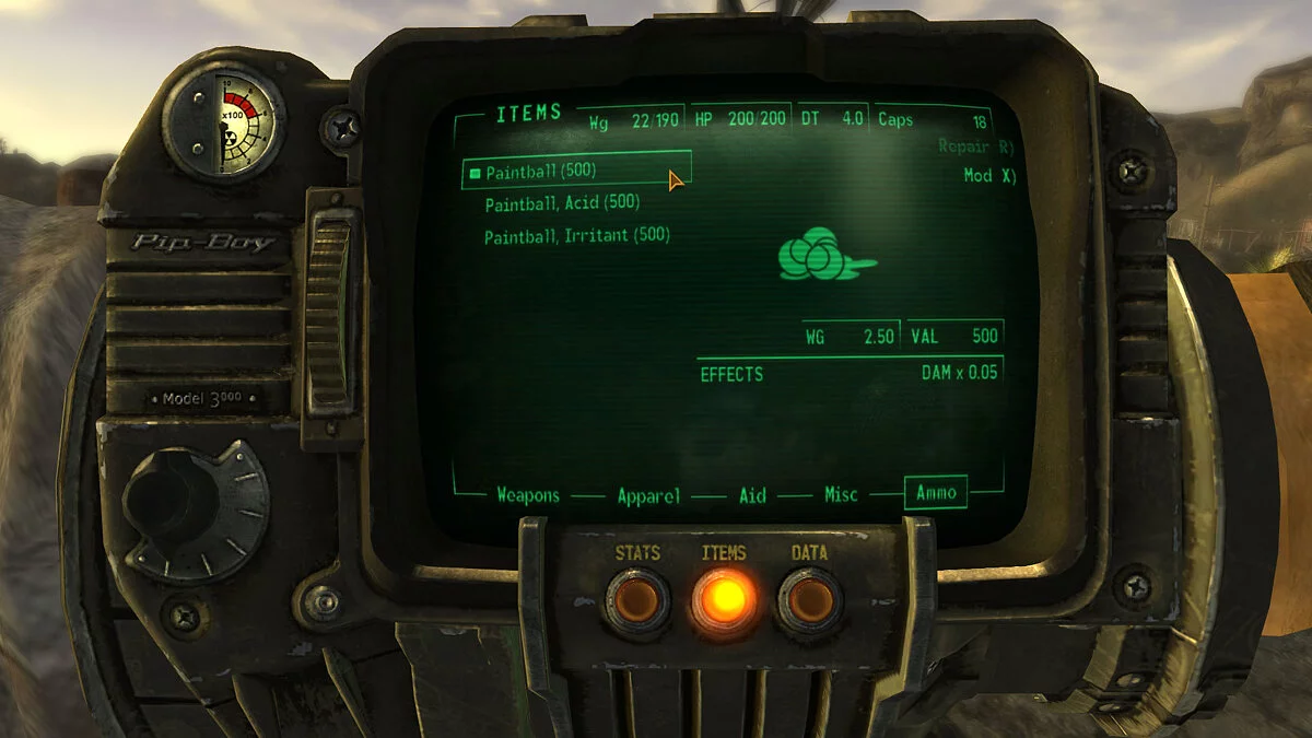 Fallout: New Vegas — Пейнтбольное ружье