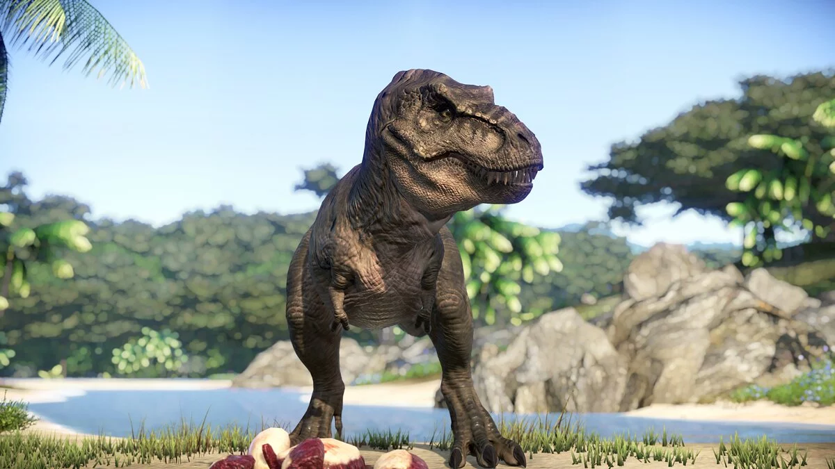 Jurassic World Evolution — Обновленный тиранозавр