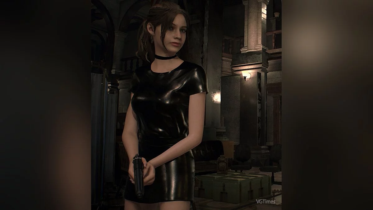 Resident Evil 2 — Кожаное мини платье