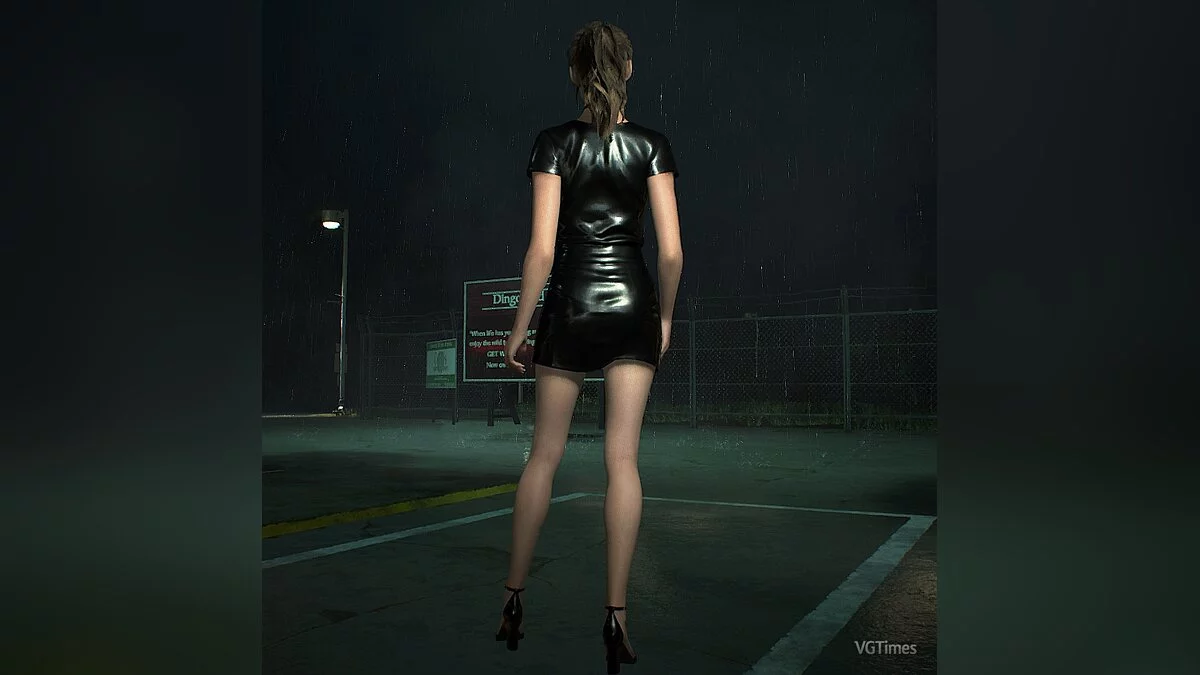 Resident Evil 2 — Кожаное мини платье